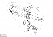 Akrapovic Slip-on Line Titanium Black Einddemper met E-keur Kawasaki Ninja H2 SX 2018 2020