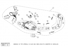 Akrapovic Racing Line Titanium Compleet Uitlaatsysteem met E-keur Kawasaki Versys 650 2017 2020