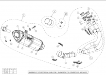 Akrapovic Racing Line Titanium Compleet Systeem met E-keur Kawasaki Ninja 650 2012 2016