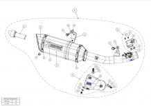 Akrapovic Slip-on Line Carbon met E-keur Kawasaki Z800 2013-2016