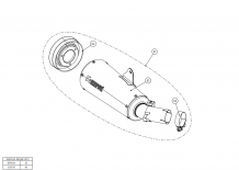 Akrapovic Slip-on Line Titanium Einddemper met EURO4 keuring Kawasaki Z900RS / Cafe 2018 2020