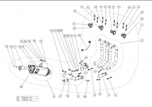Akrapovic Racing Line Titanium Compleet Uitlaatsysteem zonder E-keur Suzuki GSX-R 1000 2017 2020