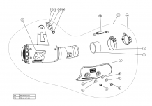Akrapovic Slip-on Line Titanium Einddemper zonder E-keur Suzuki GSX-R1000 2017 2020