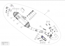 Akrapovic Evolution Line Titanium Compleet Uitlaatsysteem Suzuki RM-Z 450 2018 2021