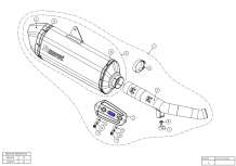 Akrapovic Slip-on Line Titanium Einddemper met Euro4 Keuring Triumph Tiger 1200 2018 2020