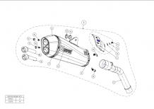 Akrapovic Slip-on Line Titanium met E-keur Triumph Tiger 800 / XC / XR 2011-2016