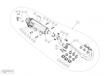 Akrapovic Evolution Line Titanium Compleet Uitlaatsysteem zonder E-keur Yamaha YXZ1000R 2016 2020