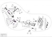 Akrapovic Racing Line Titanium Compleet Uitlaatsysteem zonder E-keur Yamaha MT-10 2016-2020