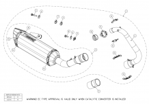 Akrapovic Racing Line Titanium Compleet Systeem met EURO4 Keuring Yamaha YZF-R125 2014 2018