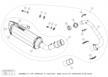 Akrapovic Racing Line Titanium Compleet Systeem met EURO4 Keuring Yamaha MT-125 2014-2018