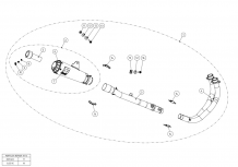Akrapovic Racing Line RVS Compleet Systeem zonder E-keur Yamaha MT-03 2016 2019