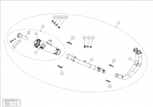 Akrapovic Racing Line RVS Compleet Uitlaatsysteem zonder E-keur Yamaha YZF-R25 2014 2020