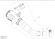 Akrapovic Slip-on Line RVS Einddemper zonder E-keur Yamaha YZF-R3 2015 2020
