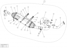 Akrapovic Evolution Line Titanium Compleet Systeem zonder E-keur Yamaha YZ 450 F 2010 2013
