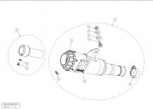 Akrapovic Slip-on Line Titanium Einddemper zonder E-keur Yamaha YZF-R6 2006 2020