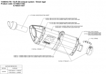 Akrapovic Slip-on Line Carbon met E-keur Yamaha YZF-R6 2008-2009