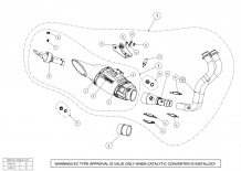 Akrapovic Racing Line Titanium Compleet Systeem met E-keur Yamaha MT-07/FZ-07 2014 2020