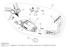 Akrapovic Racing LIne Titanium Compleet Uitlaatsysteem met Euro4 Keuring Yamaha Niken 2019 2020
