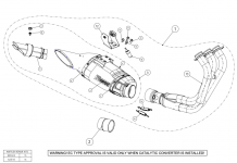 Akrapovic Racing Line Titanium Compleet Systeem met E-keur Yamaha MT-09 2014-2016