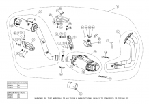Akrapovic Racing Line Titanium Black High Up Compleet Uitlaatsysteem met E-keur Yamaha XSR900 2016-2019