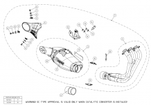 Akrapovic Racing Line Titanium Compleet Uitlaatsysteem met E-keur Yamaha MT-09 2014-2020