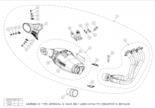 Akrapovic Racing Line Titanium Compleet Uitlaatsysteem met E-keur Yamaha Tracer 900 / GT 2015 2020