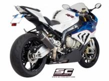 SC Project Conical Carbon Einddemper met E-keur BMW S1000RR 2015 2016