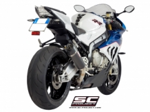 SC Project Conical Carbon Einddemper met E-keur BMW S1000RR 2015 2016