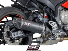 SC Project Oval Carbon Low Position Euro 4 gekeurd BMW S1000XR 2017 > 2019