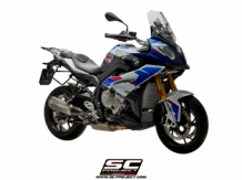 SC Project SC1-R Low Position Titanium Einddemper met Euro4 Keuring BMW S1000XR 2017 > 2019