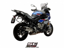 SC Project SC1-R Low Position Titanium Einddemper met Euro4 Keuring BMW S1000XR 2017 > 2019