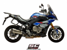 SC Project SC1-R Low Position Titanium Einddemper met Euro4 Keuring BMW S1000XR 2017 > 2019