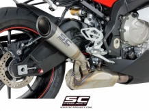 SC Project S1 Titanium Slip-on Einddemper met Euro4 Keuring BMW S1000RR 2017 > 2018
