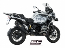 SC Project Adventure Titanium Black Slip-on Einddemper met E-Keuring BMW R1200GS 2013 2016