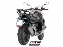 SC Project SC1-R Titanium Slip-on Einddemper met Euro4 Keuring BMW R1200R 2017 > 2018