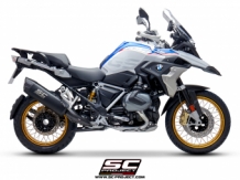 SC Project Adventure Titanium Matt Black Einddemper met EURO4 Keuring BMW R1250GS 2019 2020