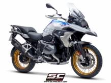 SC Project Adventure Titanium Matt Black Einddemper met EURO4 Keuring BMW R1250GS 2019 2020
