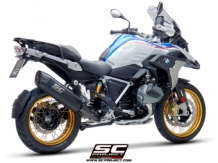 SC Project Adventure Titanium Matt Black Einddemper met EURO4 Keuring BMW R1250GS 2019 2020