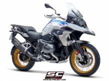 SC Project Adventure Titanium Matt Grey Slip-on Einddemper met Euro4 Keuring BMW R1250GS 2019