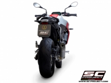 SC Project Conic Carbon Slip-on Einddemper met E-keur BMW F 900 R 2020 > 2021