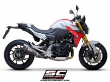 SC Project Conic Carbon Slip-on Einddemper met E-keur BMW F 900 R 2020 > 2021