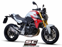 SC Project SC1-R Carbon Slip-on Einddemper met Euro5 Keuring BMW F 900 R 2020 > 2021