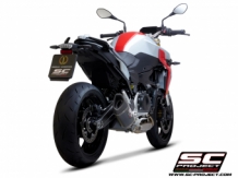 SC Project SC1-R Carbon Slip-on Einddemper met Euro5 Keuring BMW F 900 R 2020 > 2021