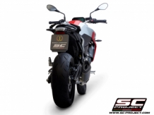 SC Project SC1-R Carbon Slip-on Einddemper met Euro5 Keuring BMW F 900 R 2020 > 2021