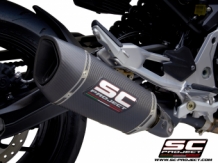 SC Project SC1-R Carbon Slip-on Einddemper met Euro5 Keuring BMW F 900 R 2020 > 2021