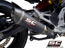 SC Project Conic Carbon Slip-on Einddemper met E-keur BMW F 900 XR 2020 > 2021