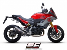 SC Project Conic Carbon Slip-on Einddemper met E-keur BMW F 900 XR 2020 > 2021