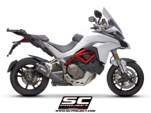 SC Project MTR Carbon Einddemper met Euro4 Keuring Ducati Multistrada 1200 / S 2015 2017