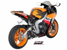 SC-Project Oval Carbon Slip-on Einddemper met E-keur Honda CBR 1000 RR 2008 > 2013