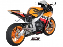 SC Project CR-T Titanium Einddemper zonder E-keur Honda CBR1000RR 2008 2013